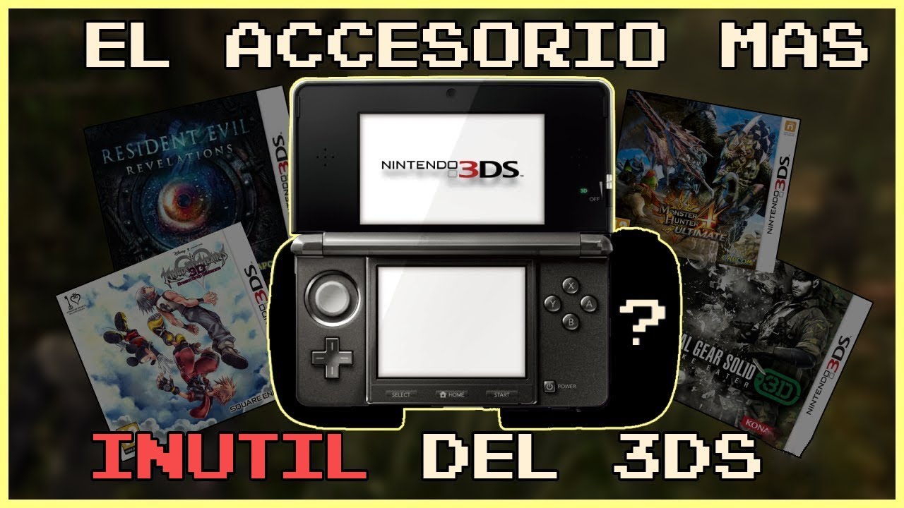 El accesorio mas EXTRAÑO de la 3DS...