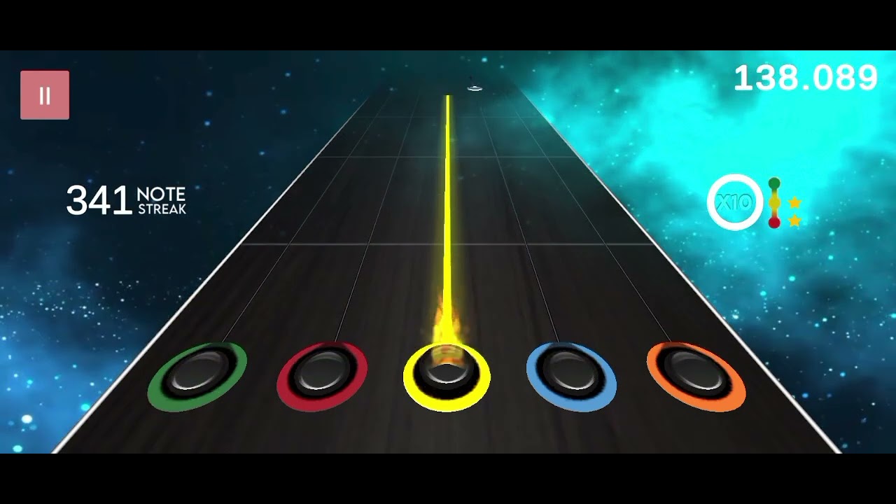 100% note Success without missing anything KANABOON-SILHOUETTE || GUITAR BAND HERO 