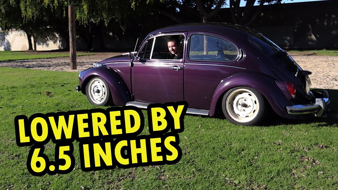 Viiizu Reviews: Slammed 1971 Super Beetle!