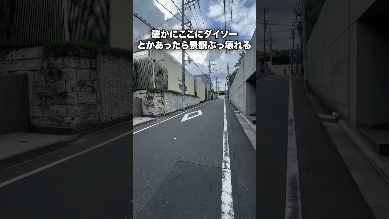 日本最強の高級住宅街に来てみた