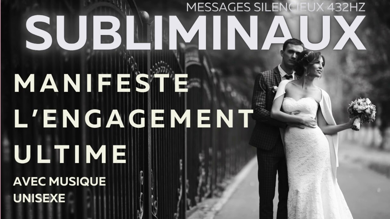 L'ENGAGEMENT ULTIME AVEC TA SP💍💘 Subliminal AVEC MUSIQUE 🎶 Ultra Puissant (amour, mariage, pacs,...)