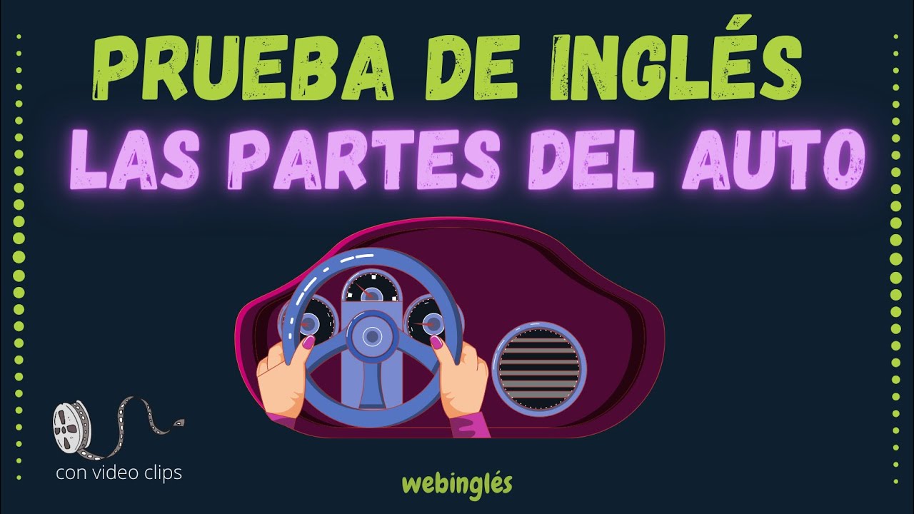 ¿Sabes Los Nombres de Las Partes del Carro? Haz esta Prueba