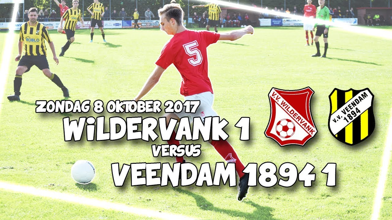 3 GOALS! Wildervank 1 - Veendam 1894 1 | SAMENVATTING | SONY FDR-AXP33