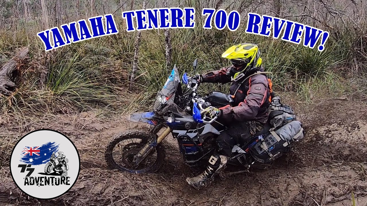 YAMAHA Ténéré 700 REVIEW! Adventure Motorcycle Riding.
