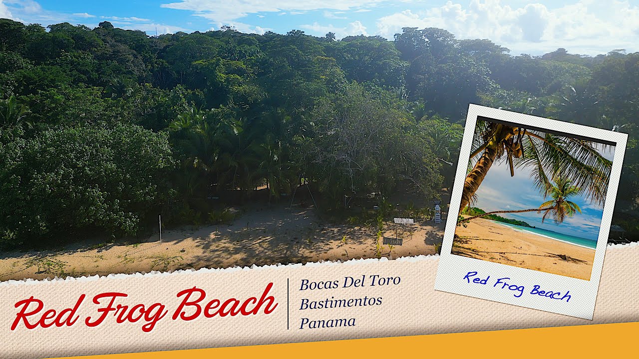 Red Frog Beach, Bastimentos, Bocas del Toro, Panama.