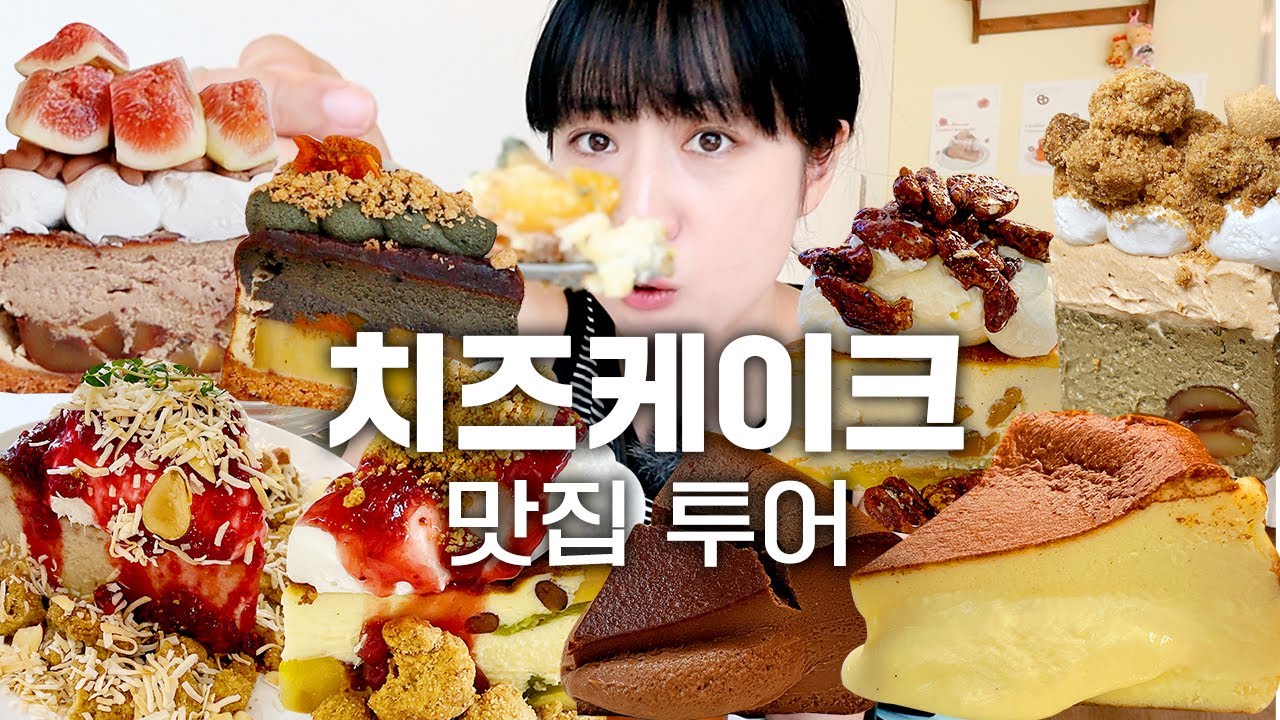 치즈케이크 투어🍰 요즘 치즈케이크는 이렇게 생겼습니다