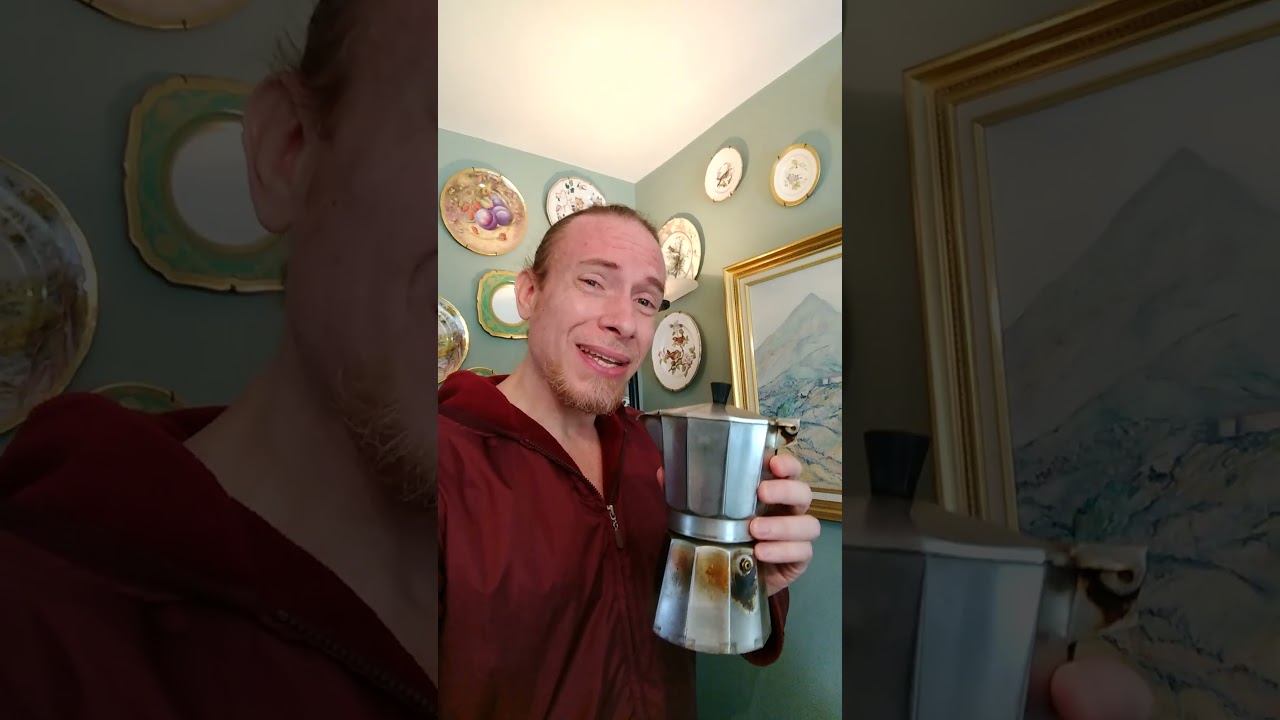 Cafetera sin Asa ❤️... OJO de 7 a 12 CUCHARADITAS, este desliz se deja COLAR ☕