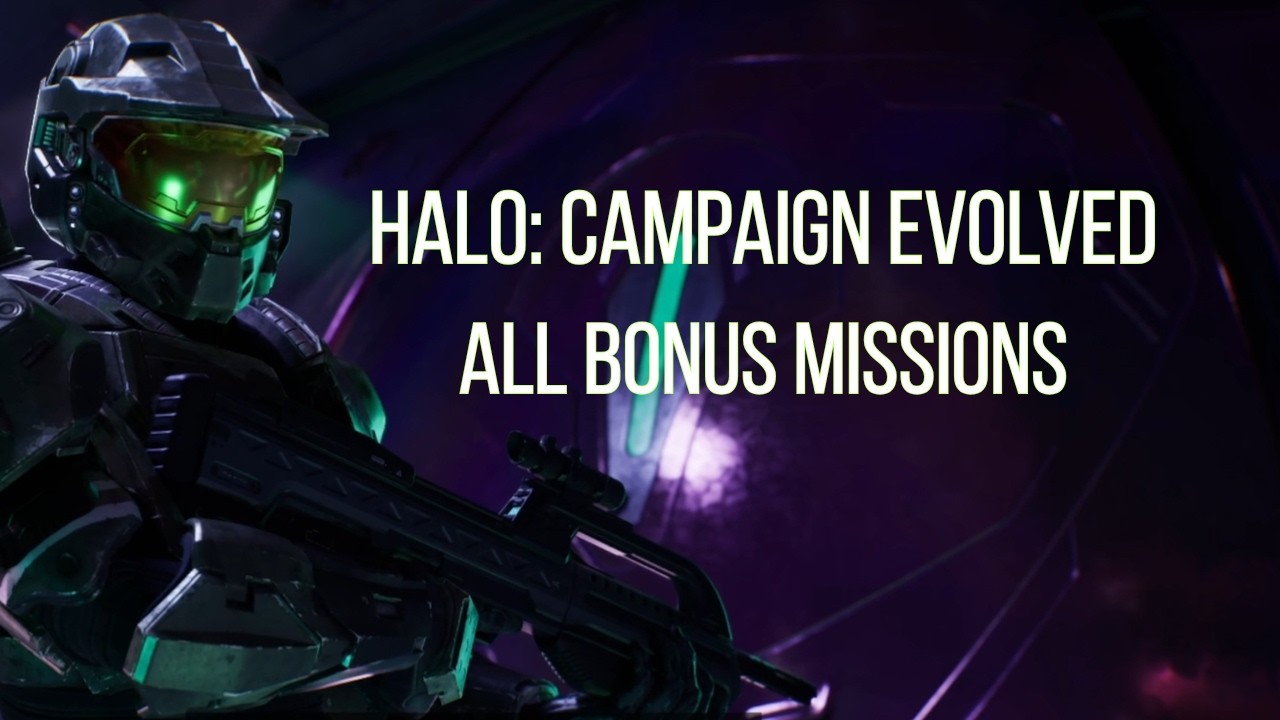 Halo: Campaign Evolved All Bonus Missions (Legendary)