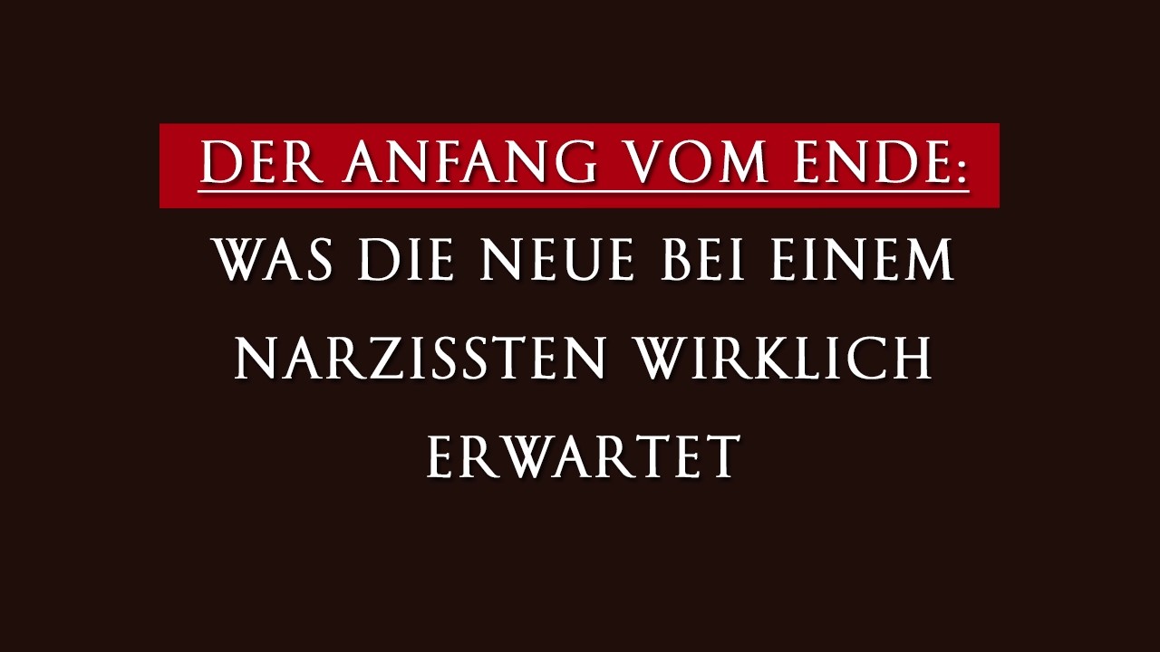 Auch sie wird scheitern – Die bittere Wahrheit über neue Beziehungen mit Narzissten | Narzissmus