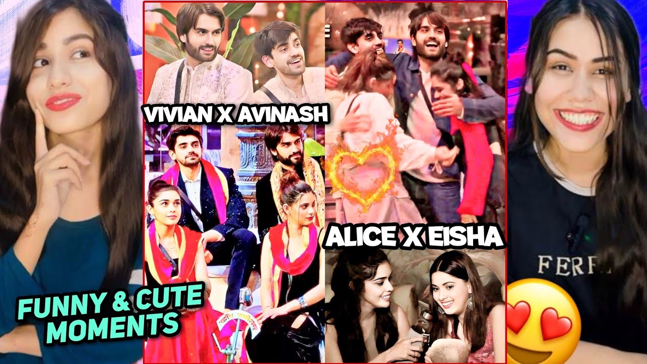 Vivian, Alice, Eisha & Avinash's Cute & Chaotic Moments Reaction 🤩❤️ | #Avisha | Ashmah2.0