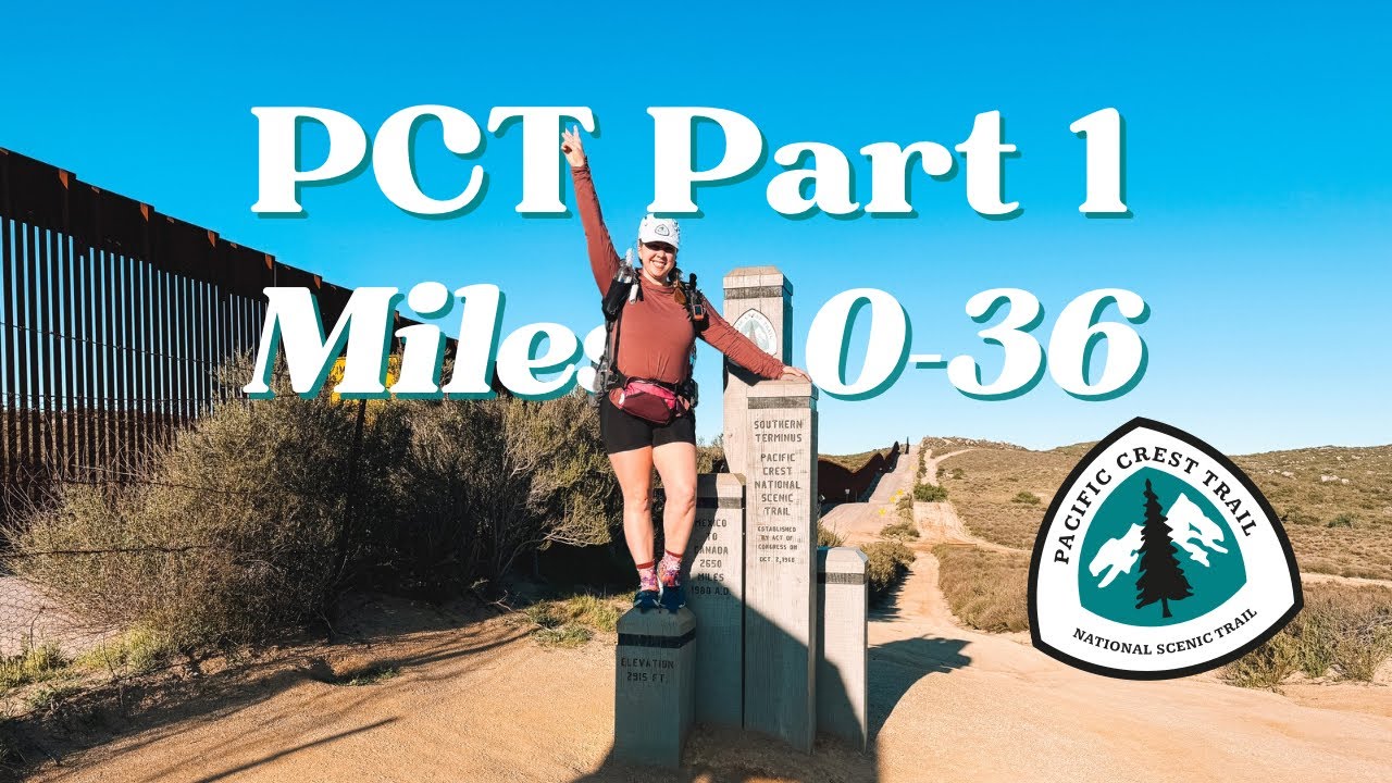 PCT 2025 - Episode 1: Learning Lessons In The First 36 Miles | Pacific Crest Trail Vlog