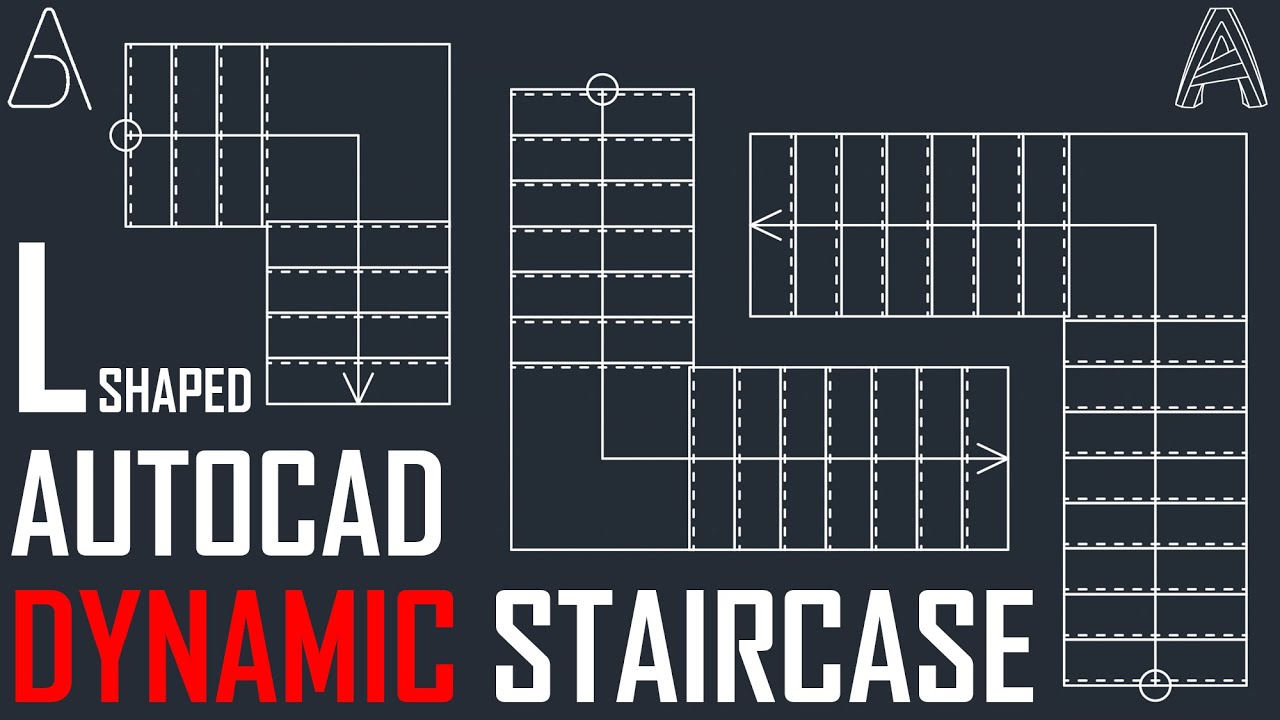 Учебное пособие по динамической лестнице AutoCAD 2
