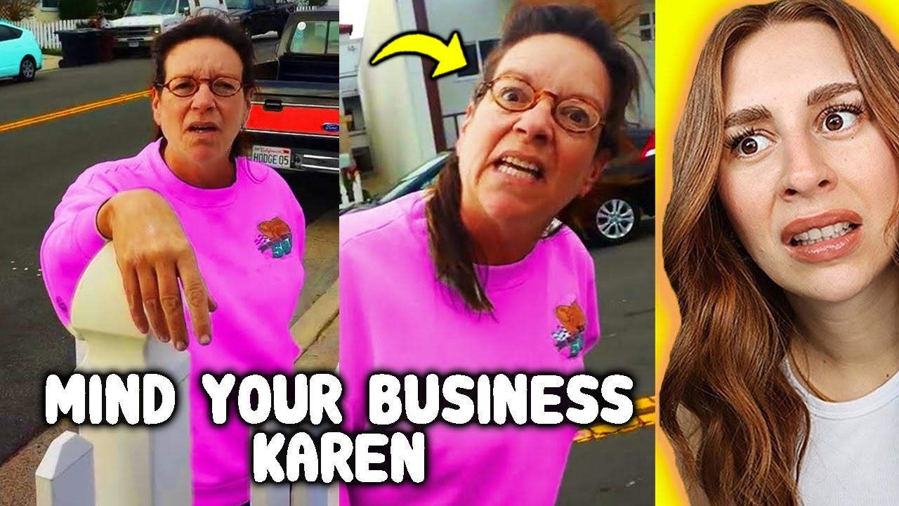 Entitled Karens That Should MIND THEIR BUSINESS - REACTION