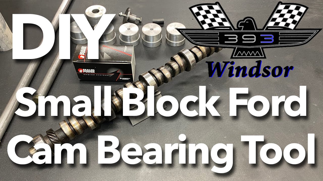 Сборка 393 Windsor Ford Stroker. Часть 3. Самодельная установка подшипника распредвала. Инструмен...