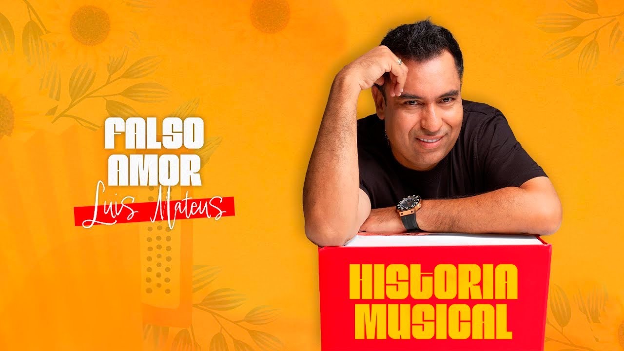 Luis Mateus - Falso Amor | Vallenatos con Letra Rom&aacute;nticos