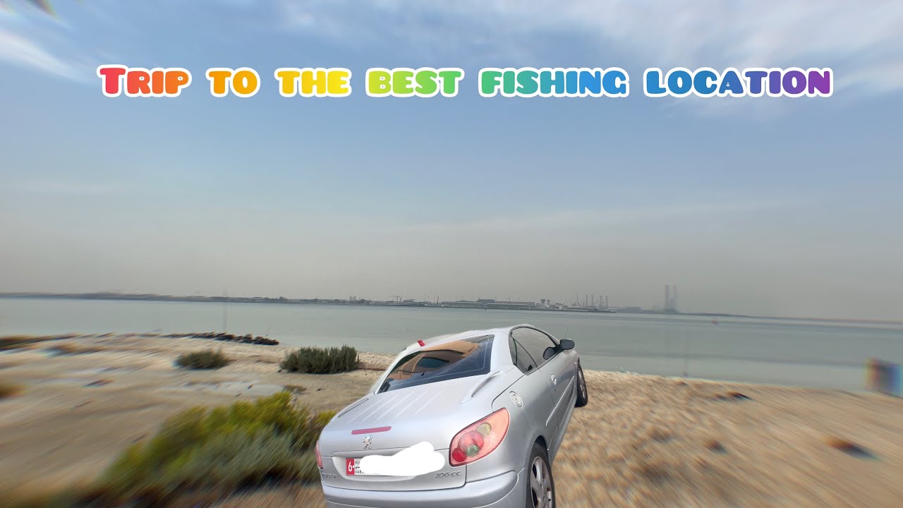 Going to fishing spot (AFOC) using my GoPro as Dashcam