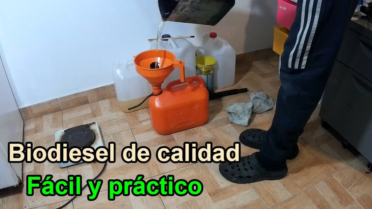 Fabrique su propio #biodiesel de forma simple