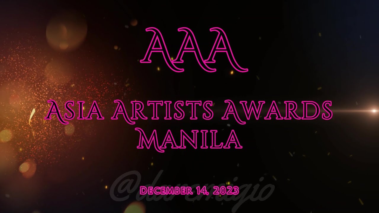 AAA: Asia Artists Awards - Manila [FANCAM] [Section VIP 107 R12 S239]