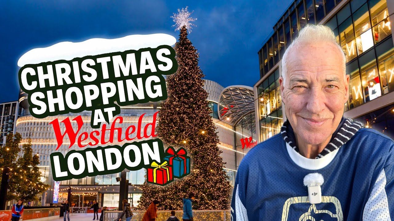 Рождественские покупки в WESTFIELD London | Майкл Бэрримор