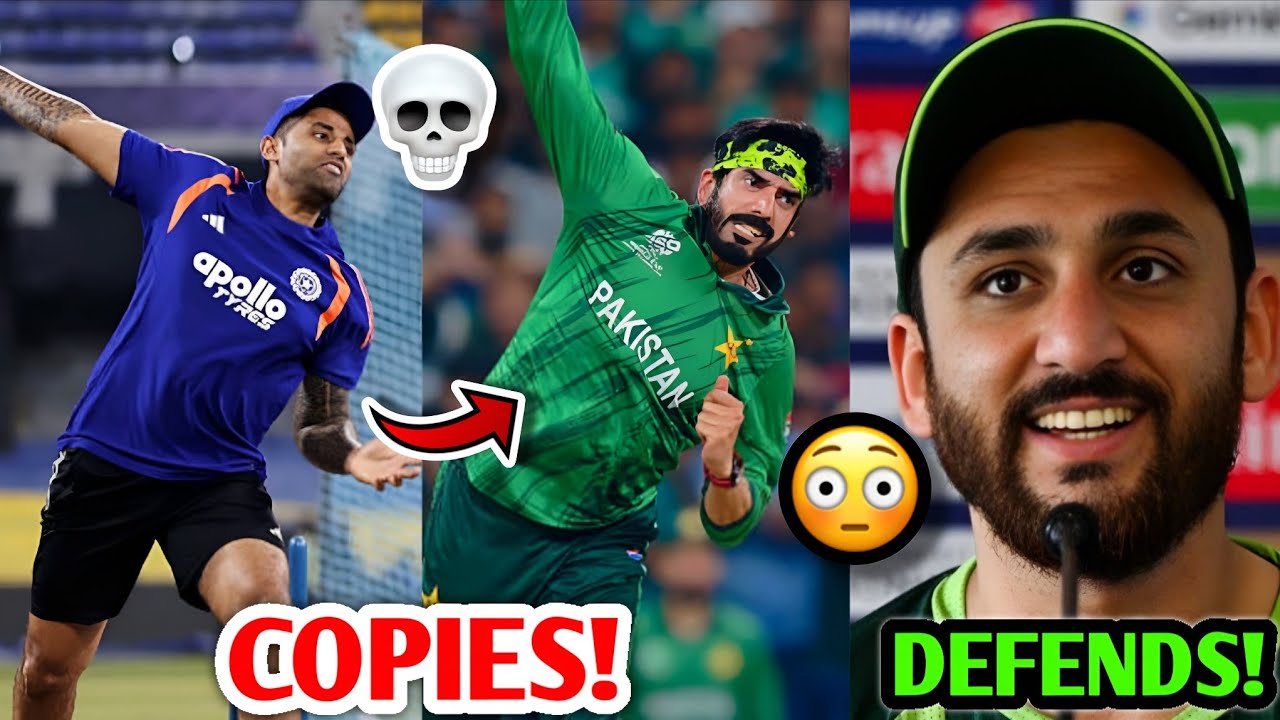 Suryakumar COPIES Usman Tariq Action 😭💀 Salman & SKY on Usman Controversy | India Vs Pakistan