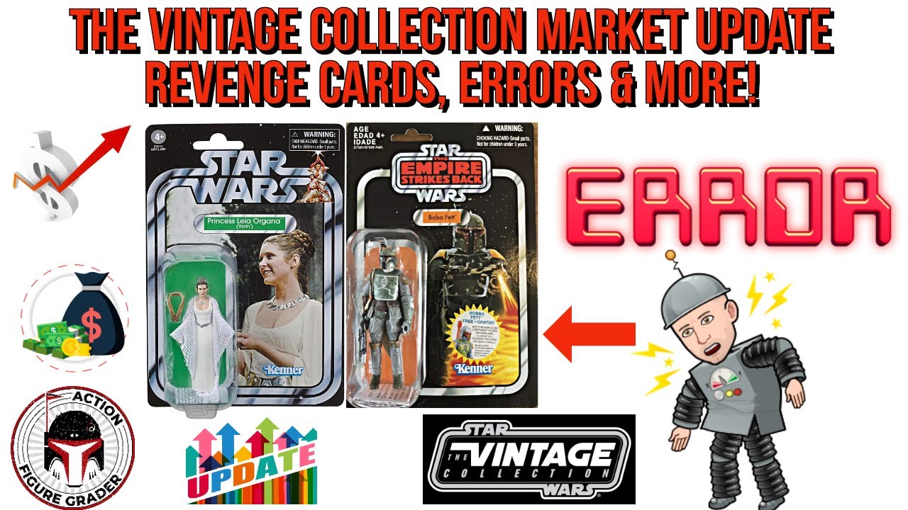 Star Wars The Vintage Collection Market Update | Revenge Cards, Factory Errors & More!