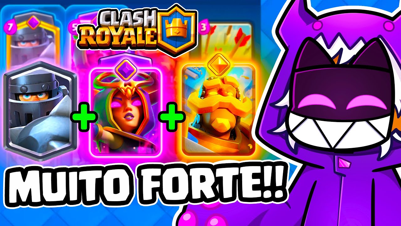 Esse trio é IMPOSSIVEL de parar | Clash Royale #3