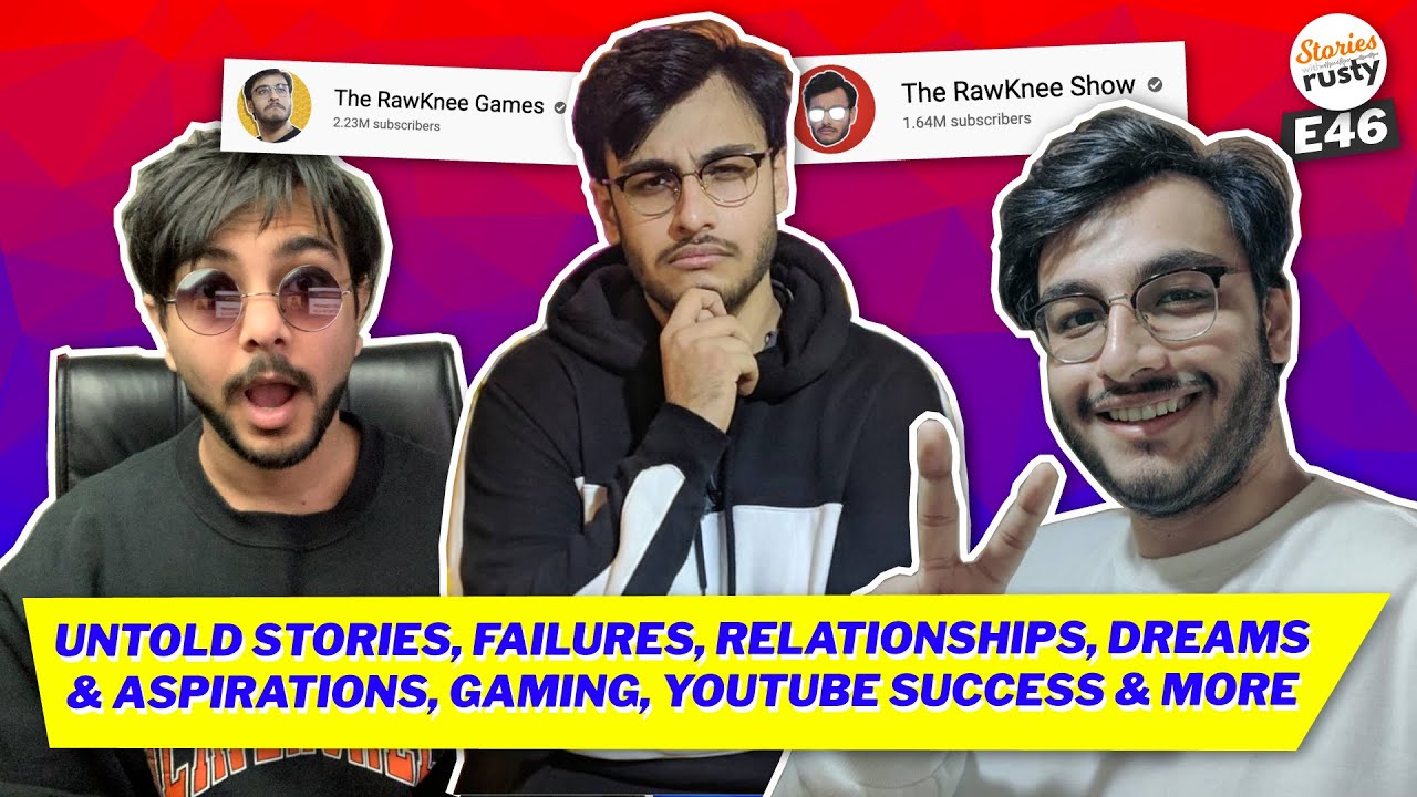 @TheRawKnee's UNTOLD Life Stories, Failures, Dreams, Relationships, Gaming & More 🎙