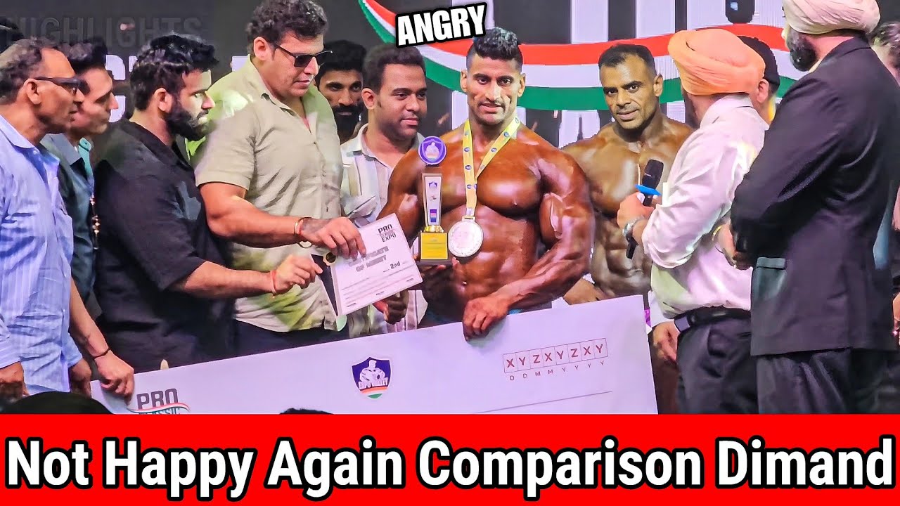 Anuj Taliyan ANGRY😡 On 2nd Place Pro Expo Classic 2025 | Ramniwas malik vs Anuj taliyan 