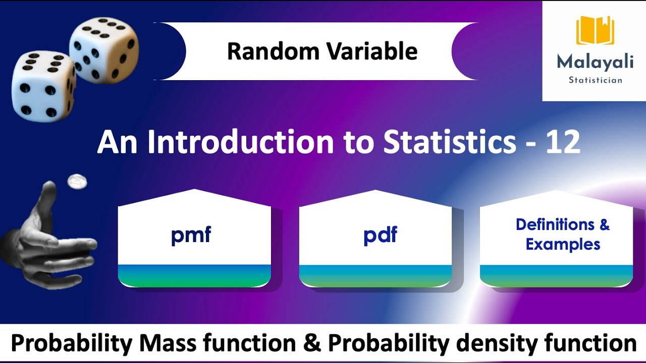 PMF and PDF in Malayalam | An Introduction to Statistics - 12 |