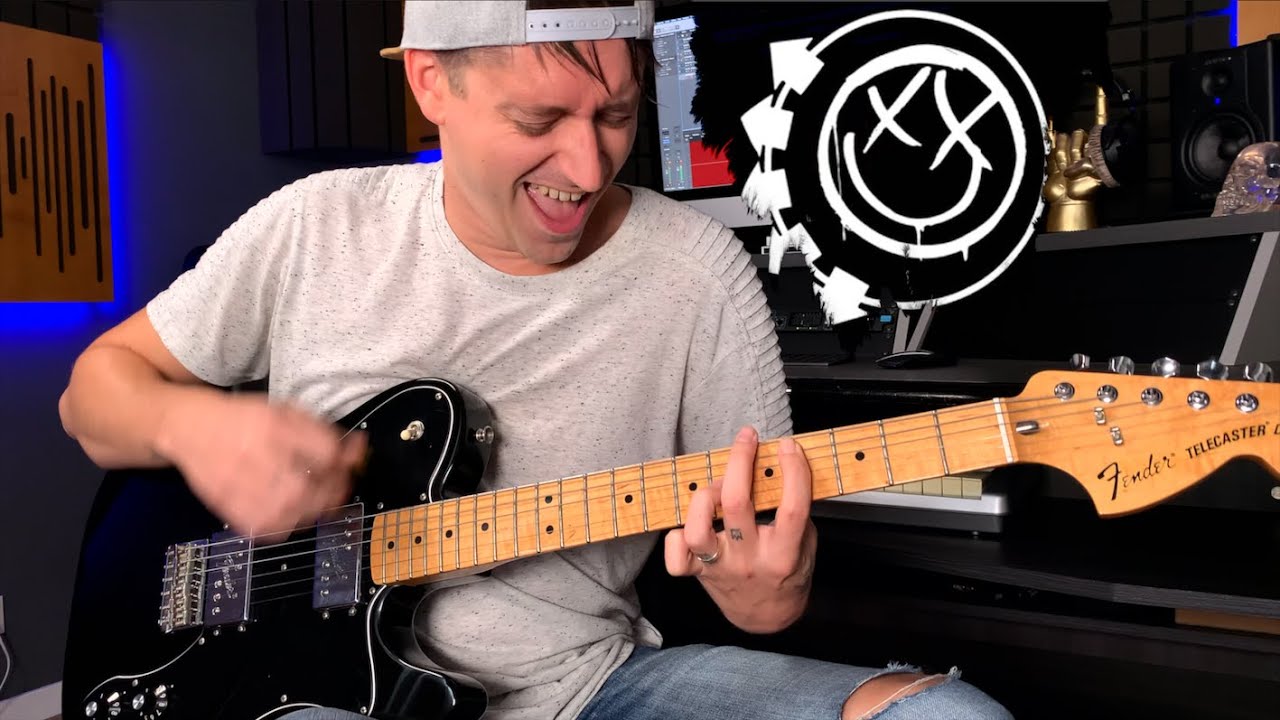 Blink-182 - Bad News (Guitar Cover + Tabs)