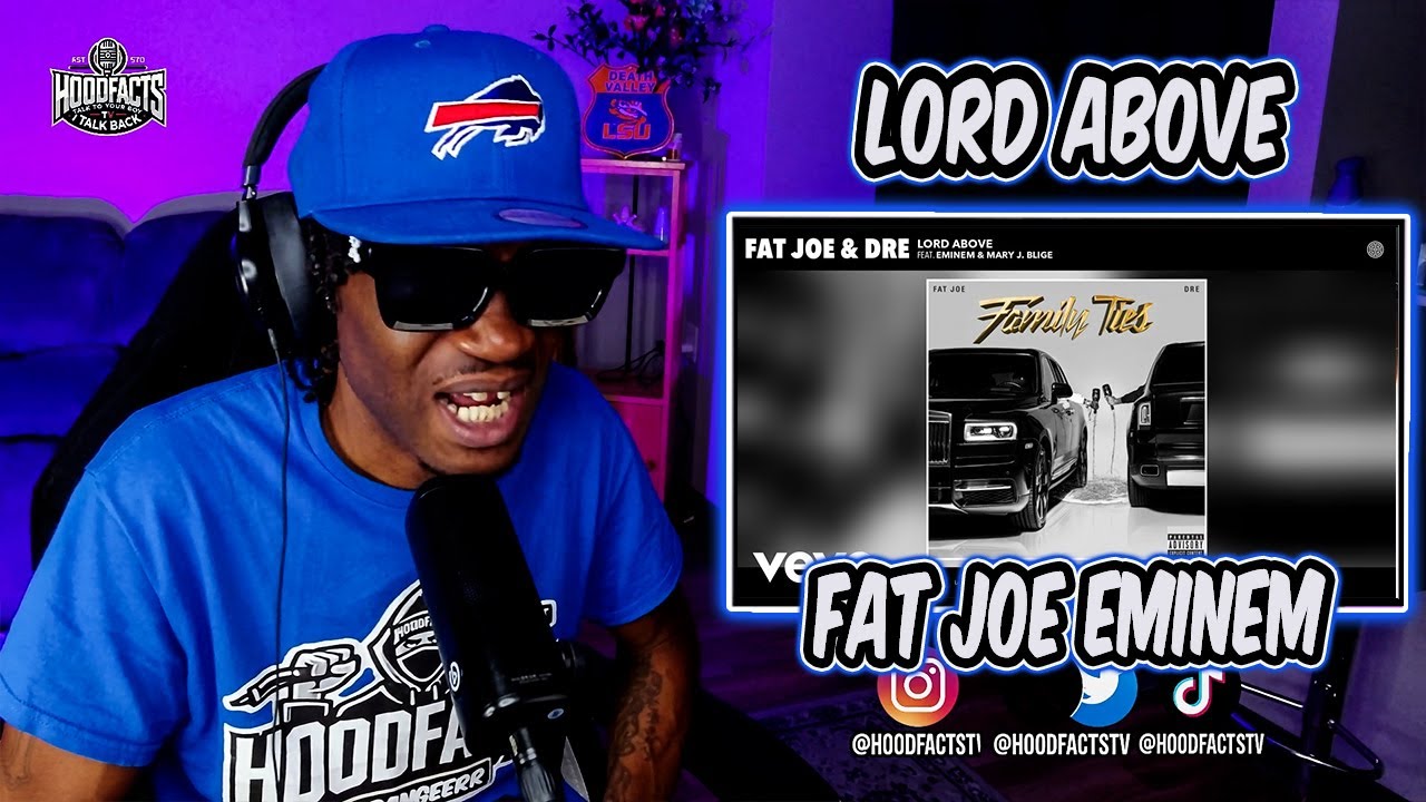 Реакция телеканала HoodFacts на | Fat Joe, Dre — Lord Above (Аудио) с Эминемом и Мэри Джей Блайдж