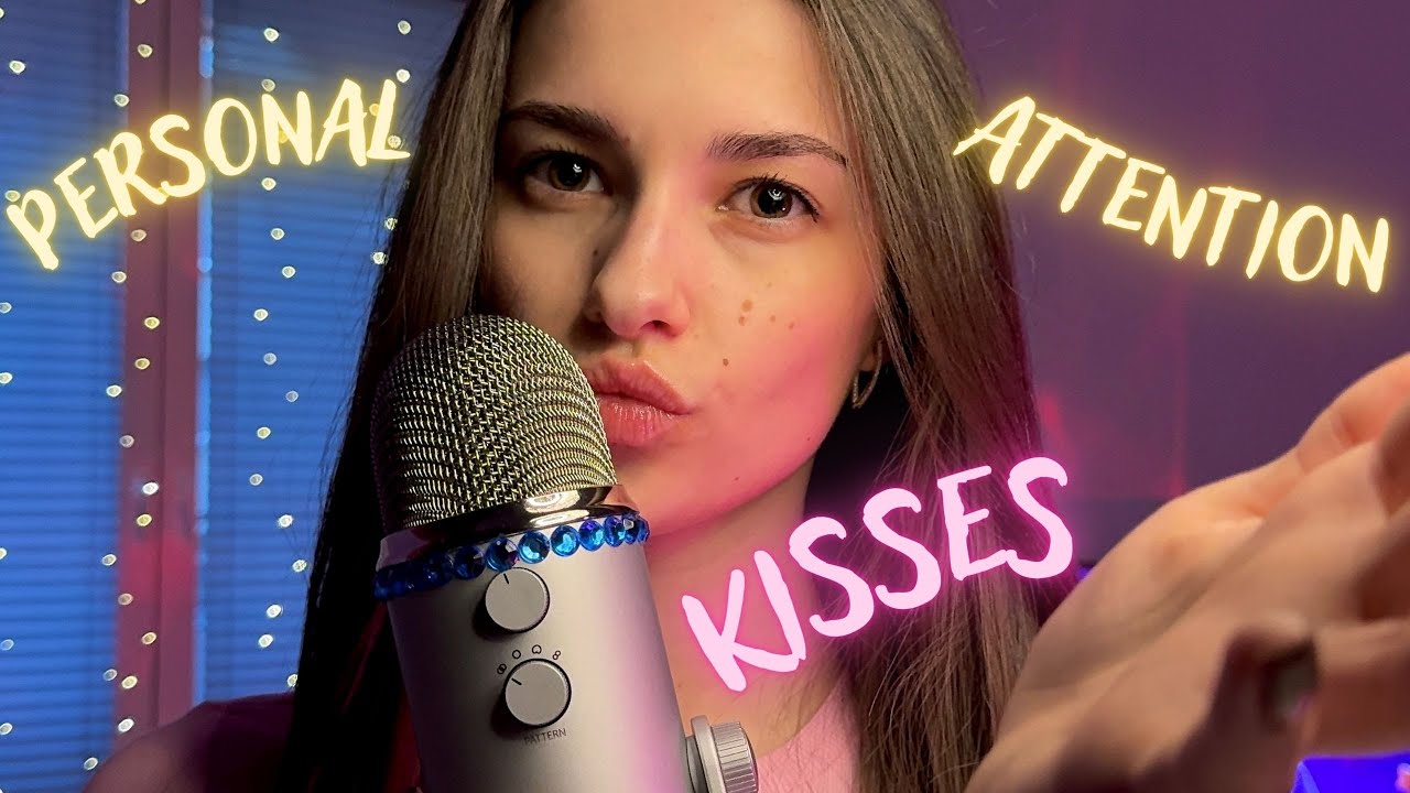 Asmr | Personal Attention 💋🦋Soft Kisses&Mouth Sounds👄🎙️
