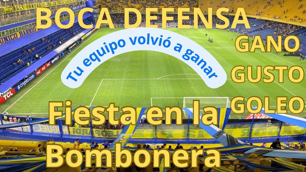 BOCA DEFENSA, GOLEADA , PREVIA Y FINAL ( PRIMERA PARTE )