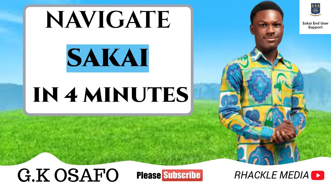 Sakai LMS for Freshers: Everything You Need to Know (in 4 Minutes!). #universityofghana #ug #ugbs
