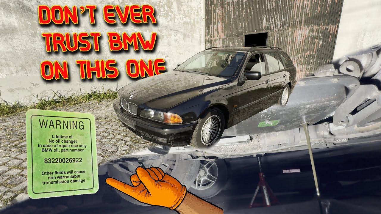 BMW E39 Transmission Service | Oil & Filter Change