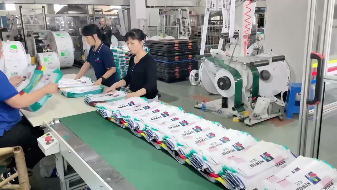 High Speed AD Star/Block Bottom Bag/Valve Bag Machine