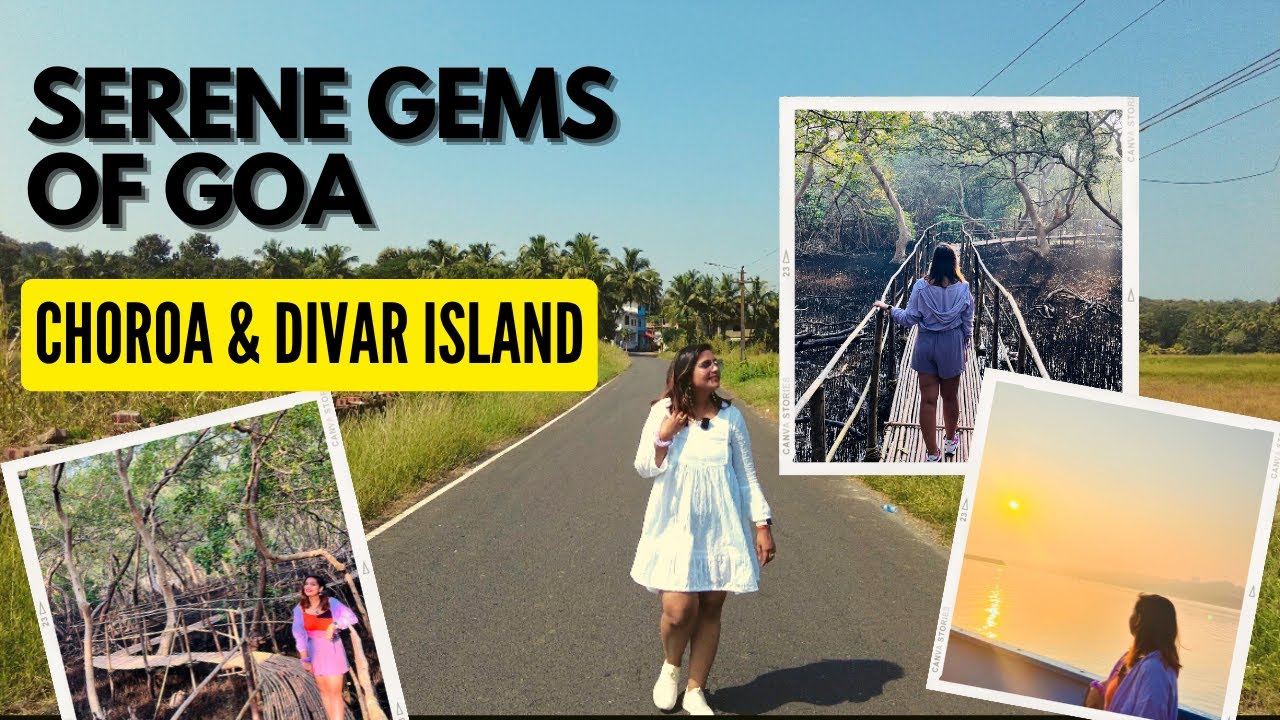 GOA Ep2 | Must Visit Offbeat places | Chorão & Divar Island | All Details