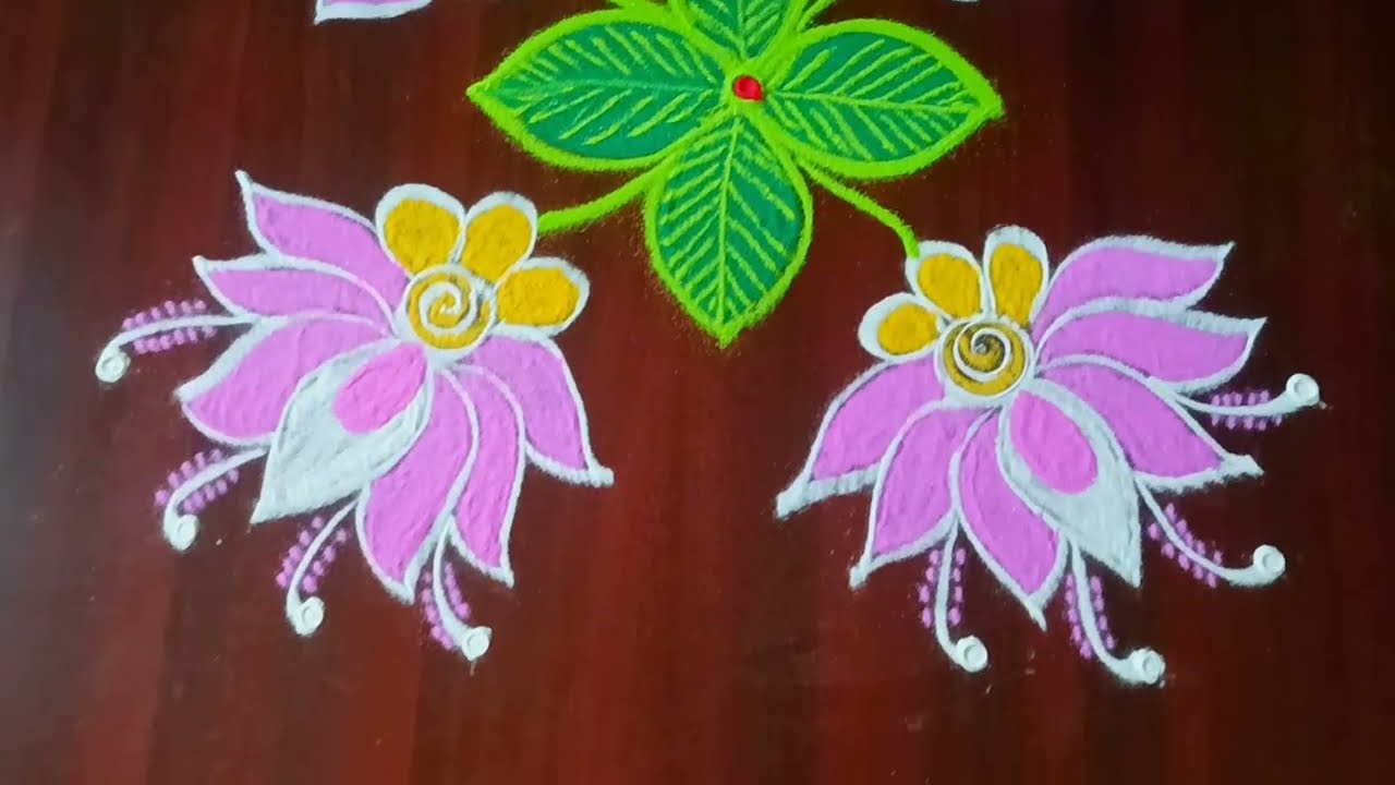 3x3 dots Daily Use Rangoli | Easy Rangoli | Taste of Teppakulam | #rangoli #easyrangoli #kolam #3x3