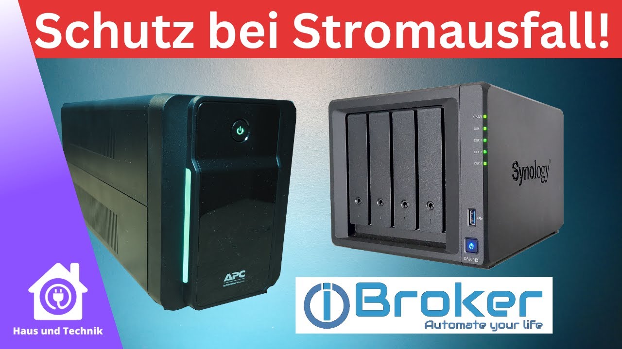 Datensicherheit bei Stromausfall! - So sicherst DU dein NAS mit USV.