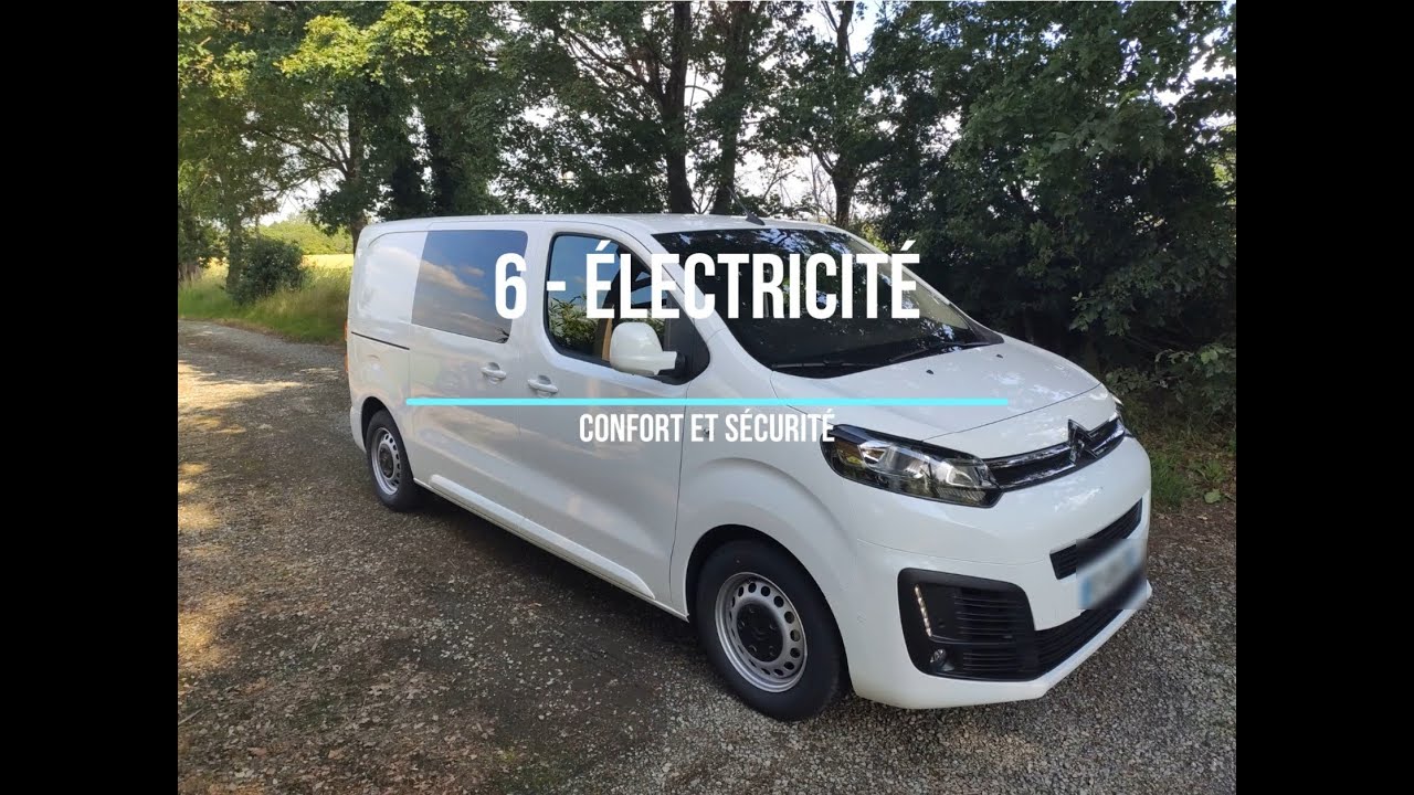 6  Aménagement d'un van Jumpy /Expert - Electricité