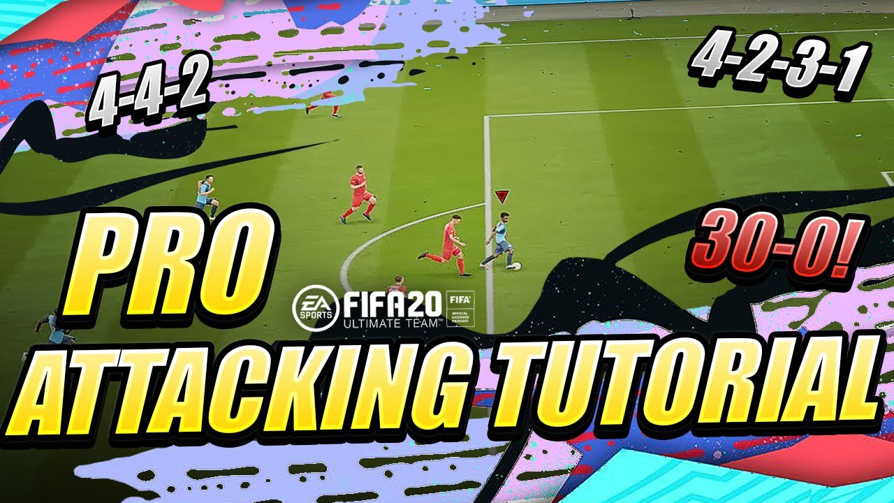 FIFA 20 PRO 30-0 ATTACKING TIPS TUTORIAL | HOW TO GET BETTER AT CREATING CHANCES | ULTIMATE TEAM