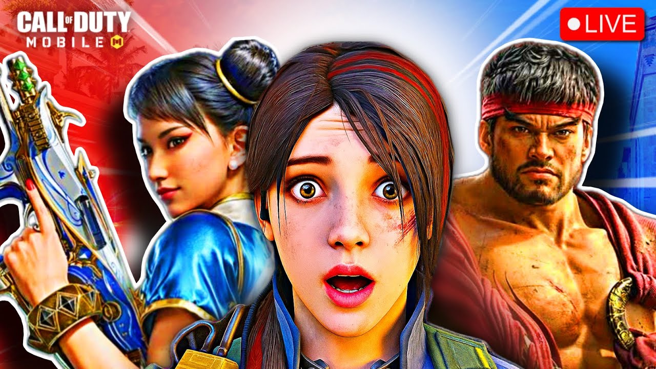 NEW Street Fighter LEGENDARY Skins in COD MOBILE!!🔥