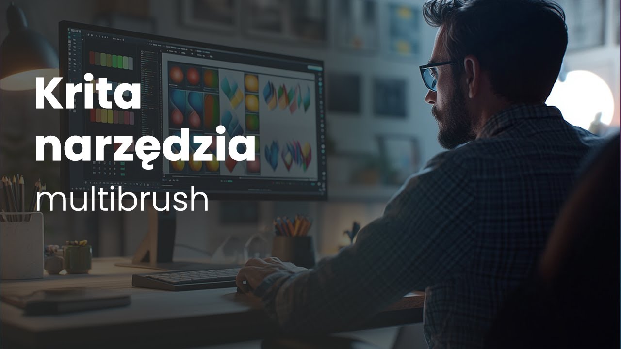 Kurs Krita - narzędzia - Multibrush cz.1