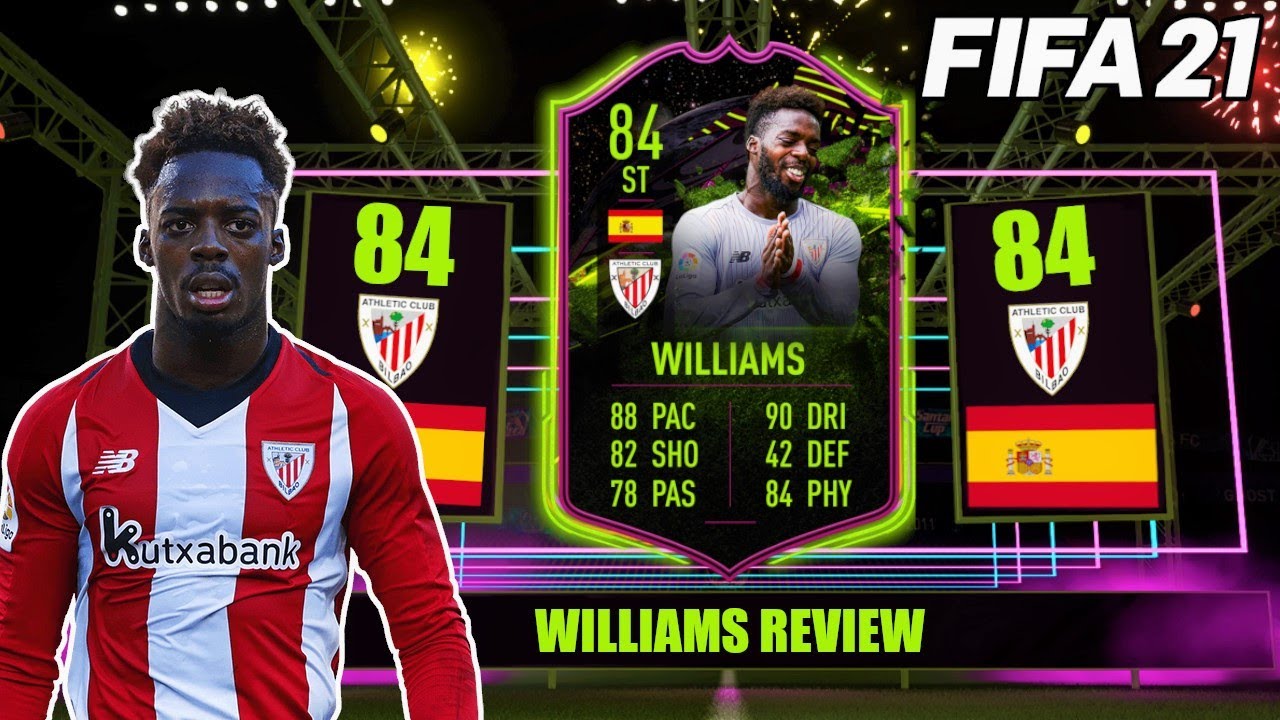 84 RULE BREAKERS INAKI WILLIAMS PLAYER REVIEW - FIFA 21 Ultimate Team