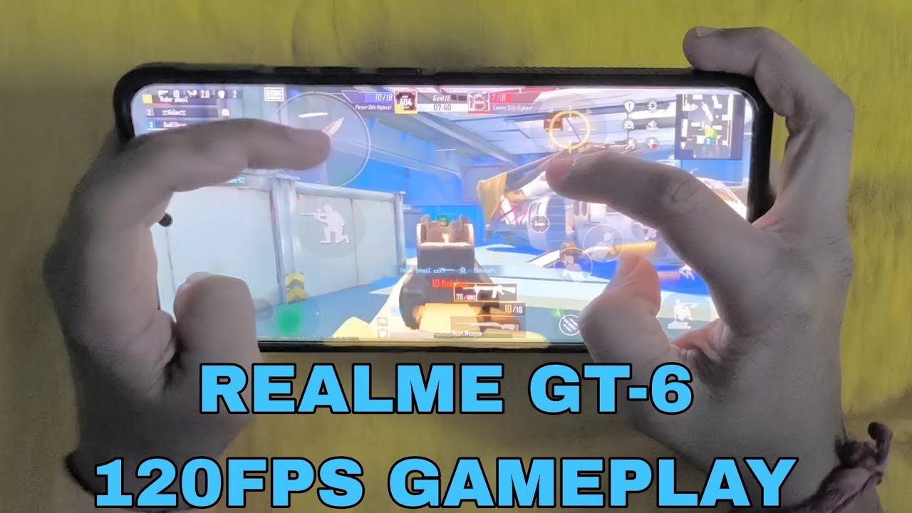 REALME GT-6 BGMI PERFORMANCE ‼️