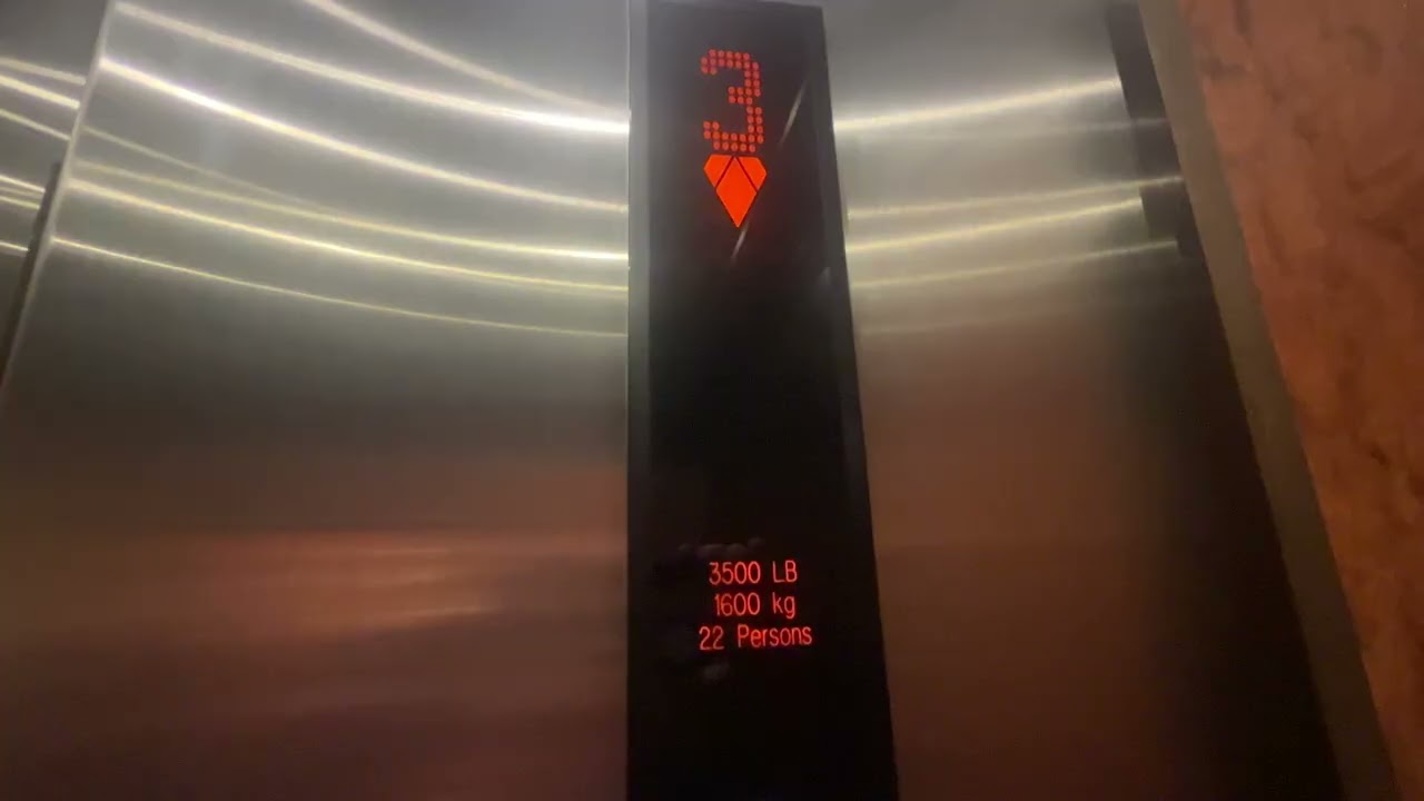 Kone Ecodisc Elevator at Hollywood Casino in Charles Town,WV 12/16/25