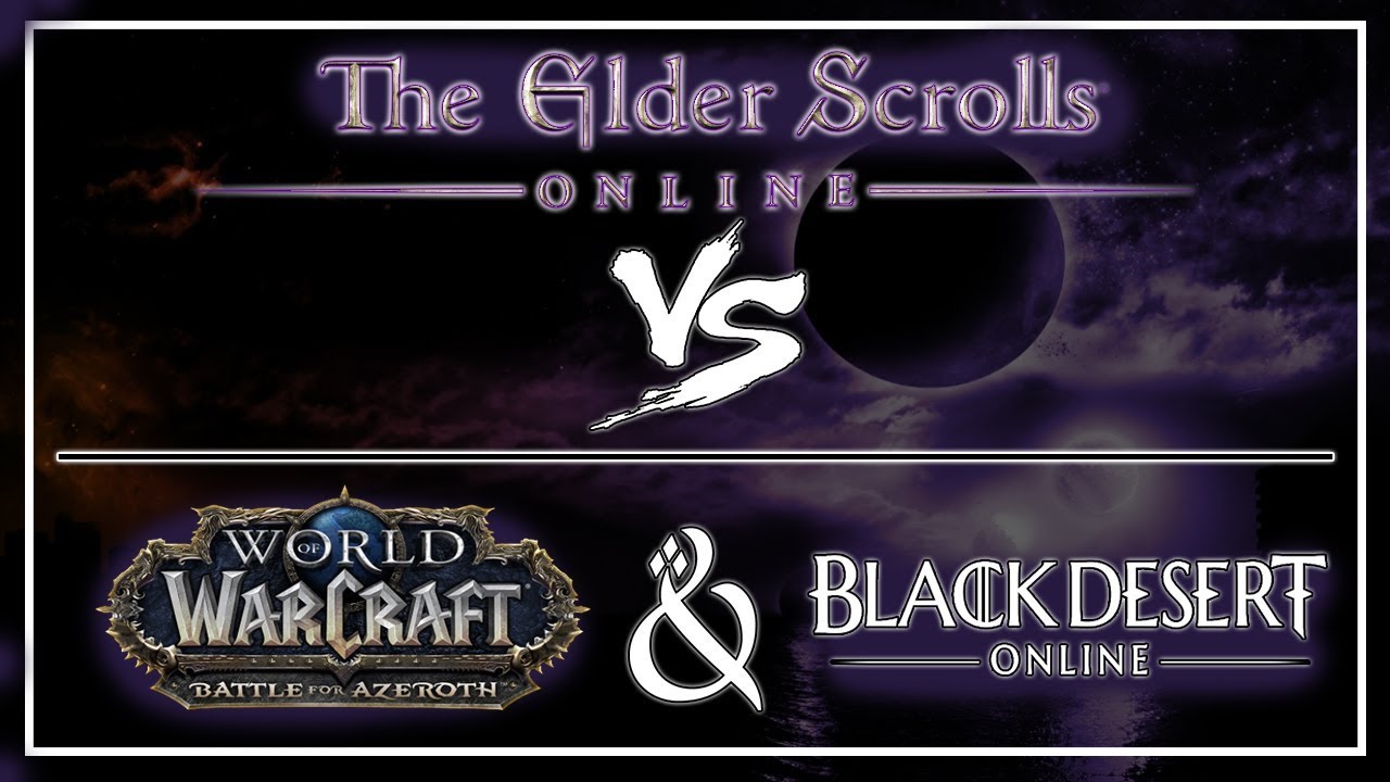 The Elder Scrolls Online Vs. World of Warcraft and Black Desert Online |  Playing ESO Again