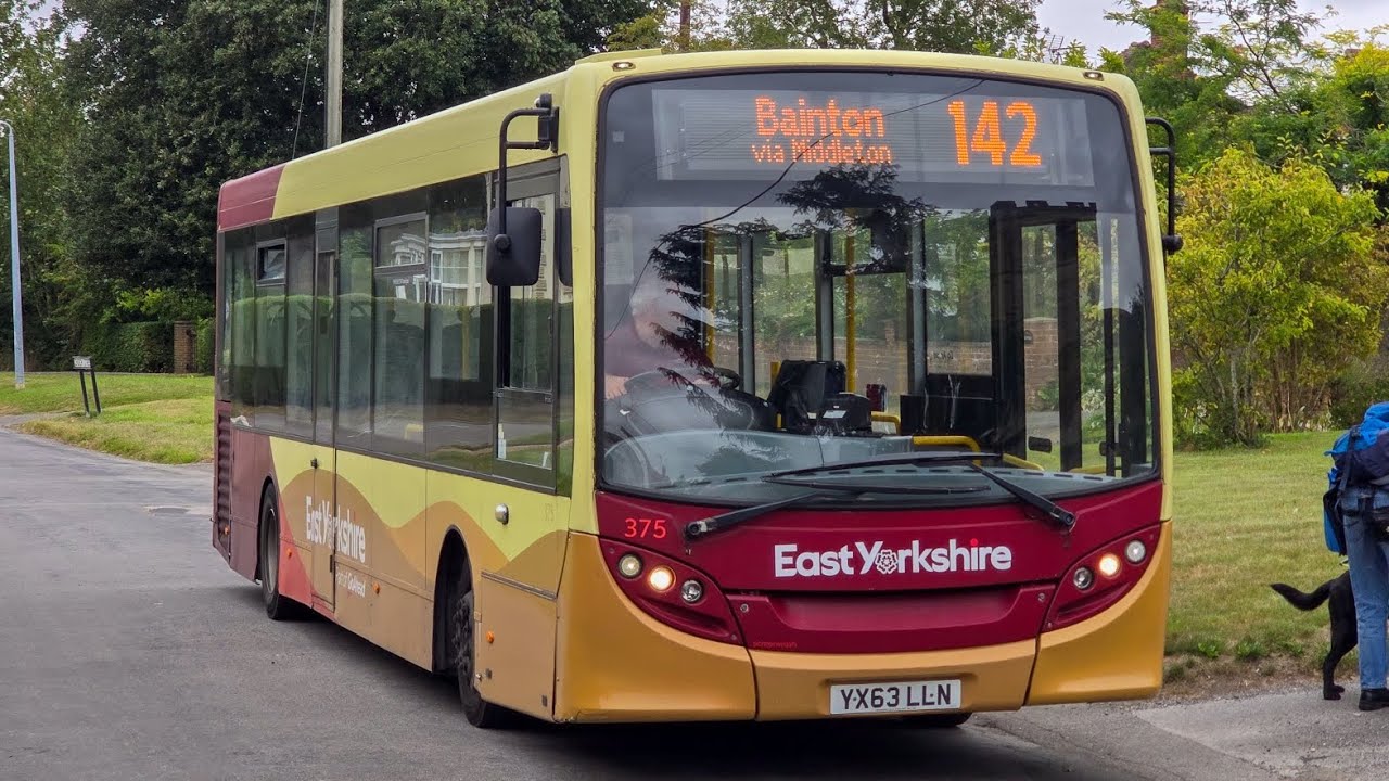 (Go Ahead Group) East Yorkshire Motor Services 20375 YX64LLN Running 142 To Bainton