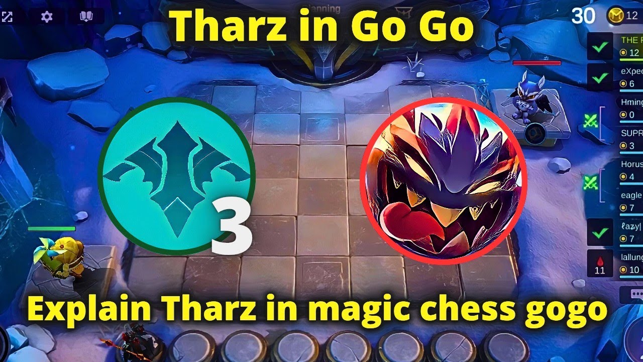 HOW IS THARZ IN GO GO | MAGIC CHESS GO GO THARZ EXPLAIN MLBB MAGIC CHESS BEST SYNERGY COMBO TERKUAT