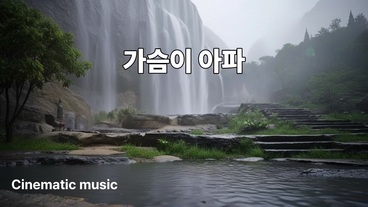 가슴이 아파🎵  #Cinematic OST#Rhythmic Gugak music#EmotionalBallad #rock ballad